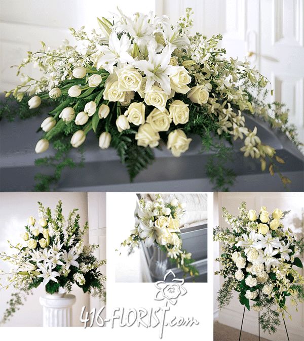 Serene Tribute Floral Package Serene Tribute Floral Package